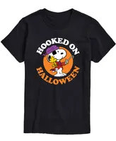 Airwaves Men's Peanuts Hooked on Halloween T-shirt