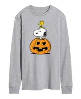 Airwaves Men's Peanuts Snoopy Pumpkin T-shirt