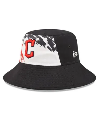 Men's New Era Navy Cleveland Guardians 2022 4th of July Bucket Hat