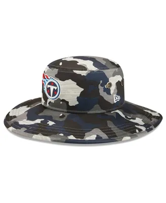 Men's New Era Camo Tennessee Titans 2022 Nfl Training Camp Official Panama Bucket Hat