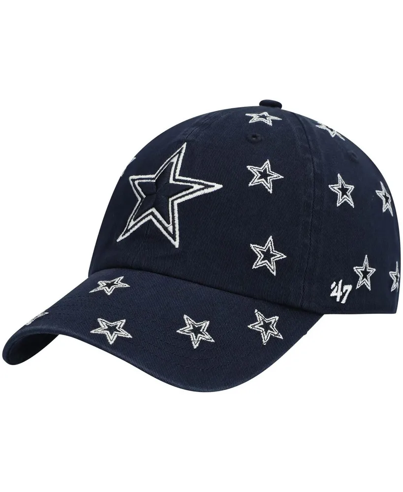 47 Brand Women's Navy Dallas Cowboys Confetti Clean Up Adjustable