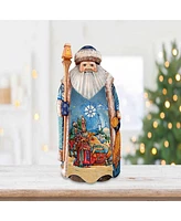 G.DeBrekht The Journey of The Three Kings Santa Hand-Painted Wood Carved Holiday Masterpiece