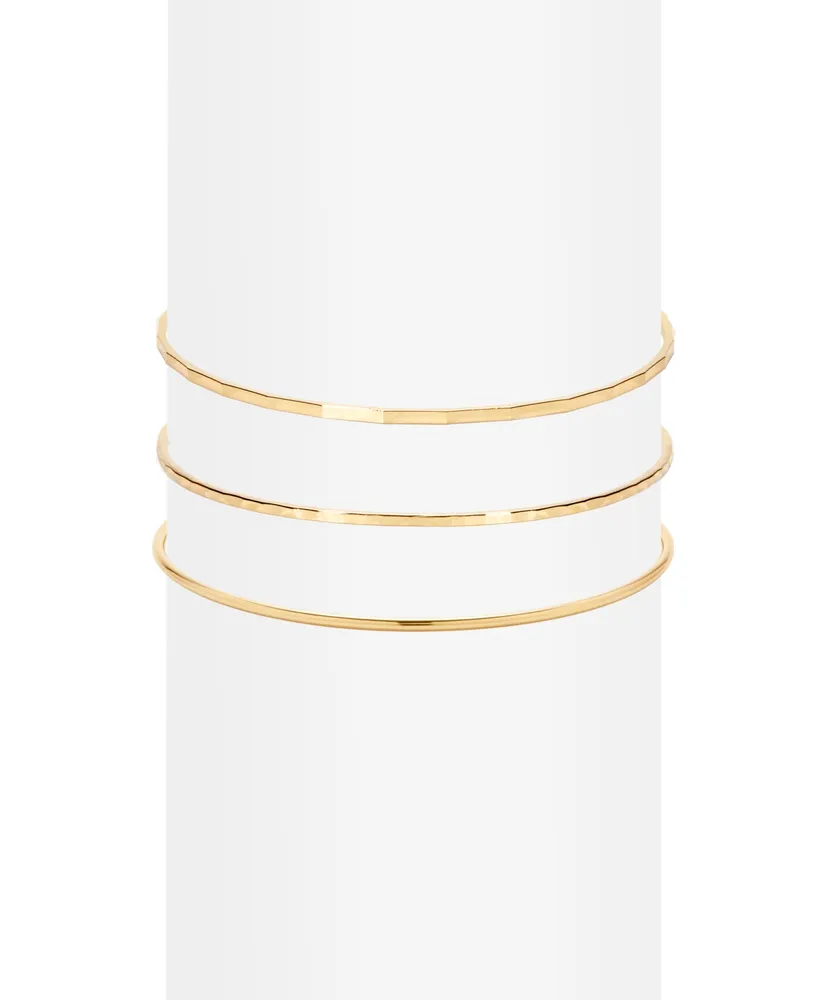 brook & york Bangle Bracelet Set, 3 Pieces - Gold