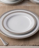 Noritake Crestwood Platinum Set of 4 Salad Plates, Service For 4