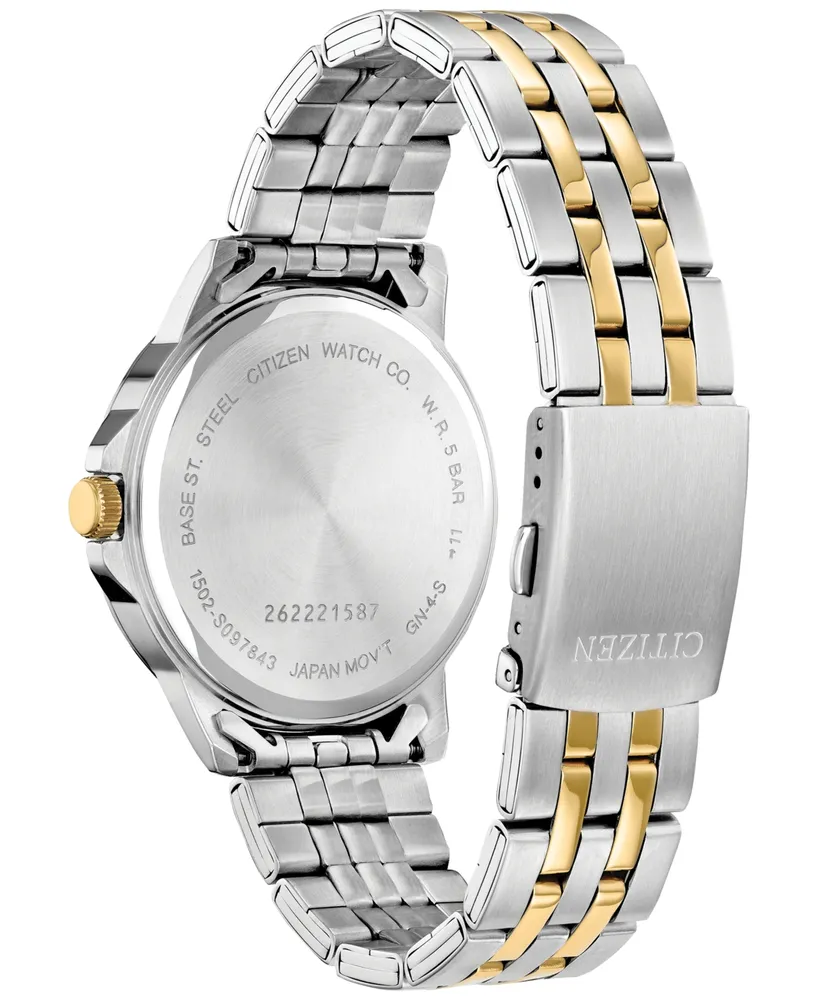 Citizen Men's Two-Tone Stainless Steel Bracelet Watch 41mm