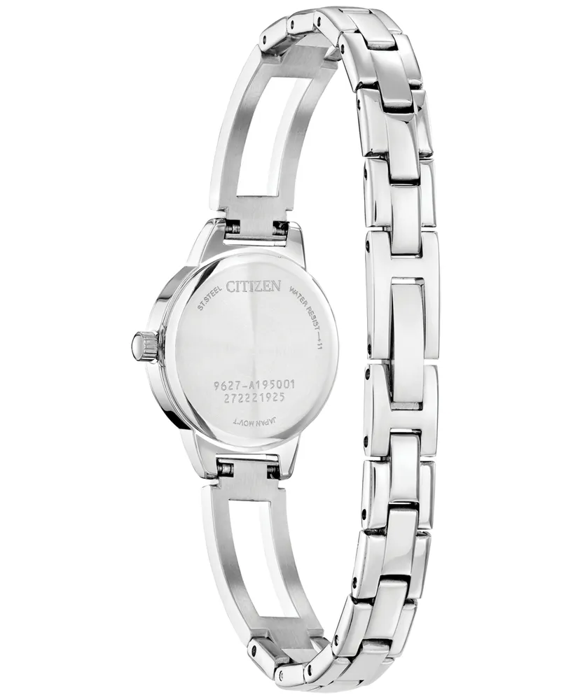 Citizen Women's Stainless Steel Bracelet Watch 24mm - Silver