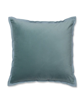 Pillow Perfect Velvet Flange Decorative Pillow, 18" x