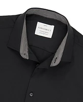 ConStruct Men's Slim-Fit Solid Performance Stretch Cooling Comfort Dress Shirt