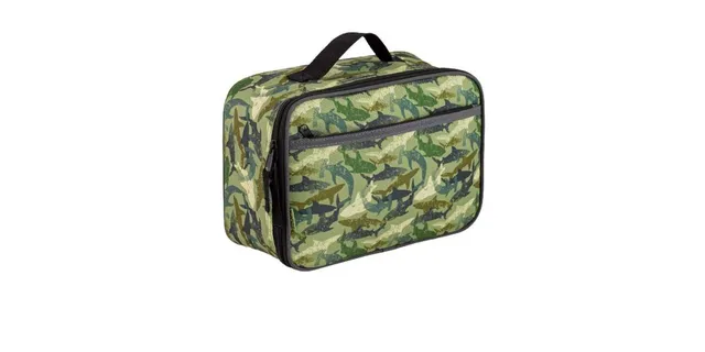 Zulay Kitchen Insulated Lunch Bag With Compartment & Built-In