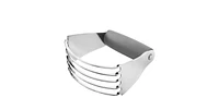 Zulay Kitchen Stainless Steel Dough Blender, Pastry Cutter, Heavy Duty Blender and Cutter with Blades