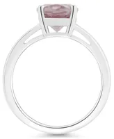 Macy's Women's Rose Quartz (2-1/2 ct.t.w.) Ring Sterling Silver