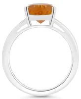 Macy's Women's Citrine (2-3/4 ct.t.w.) Ring Sterling Silver