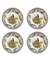 Spode Woodland Pheasant Dinner Plates, Set of 4