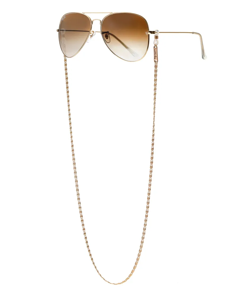 Ettika Women's 18k Gold Plated Level Up Glasses Chain - Gold