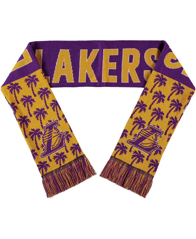 Men's and Women's Foco Los Angeles Lakers Reversible Thematic Scarf