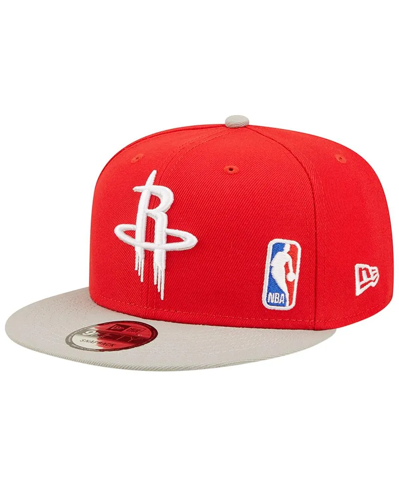 New Era Men's Royal, Red Philadelphia 76ers Back Letter Arch