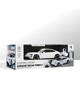 Sharper Image Porsche Taycan Turbo S Remote Control Electric Car