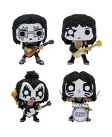 Funko Pop Kiss Band Glow in the Dark Collectible Set, 4 Piece