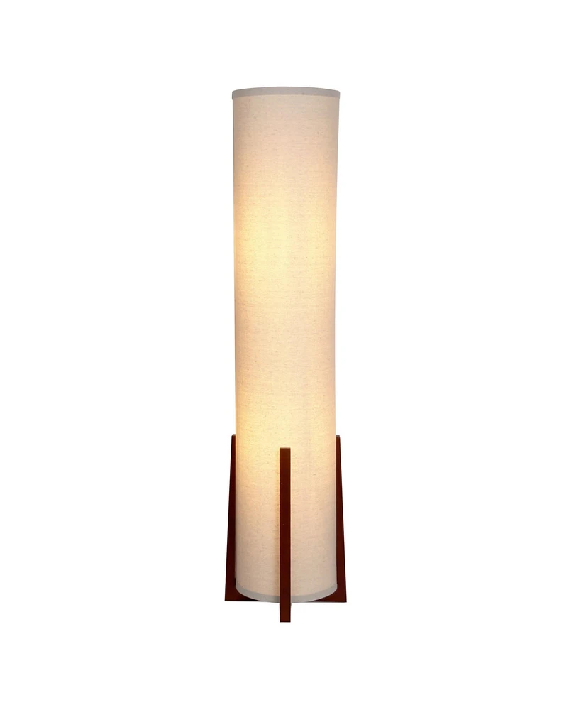 Brightech Parker 48" Led Column Floor Lamp with Cylinder Tower Shade