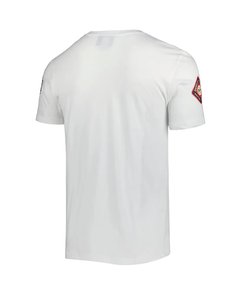 Men's New Era White Atlanta Braves Historical Championship T-shirt