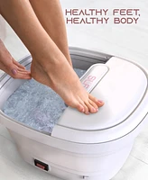Tzumi Slf Heated Portable Bubble Bath Foot Massager
