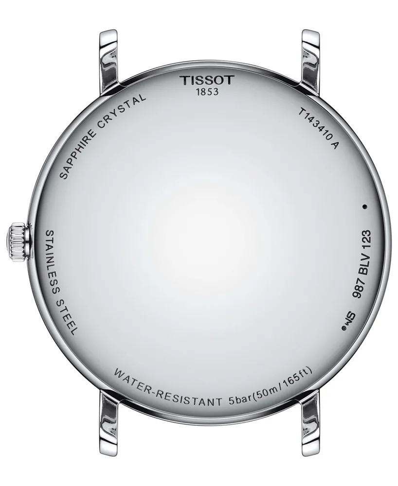 Tissot Men's Swiss Everytime Stainless Steel Mesh Bracelet Watch 40mm