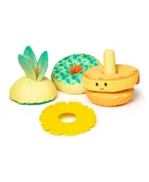 Melissa and Doug Pineapple Soft Stacker, Set of 6