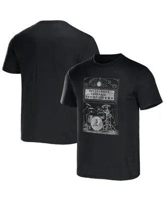 Men's Nfl x Darius Rucker Collection by Fanatics Black Arizona Cardinals Band T-shirt