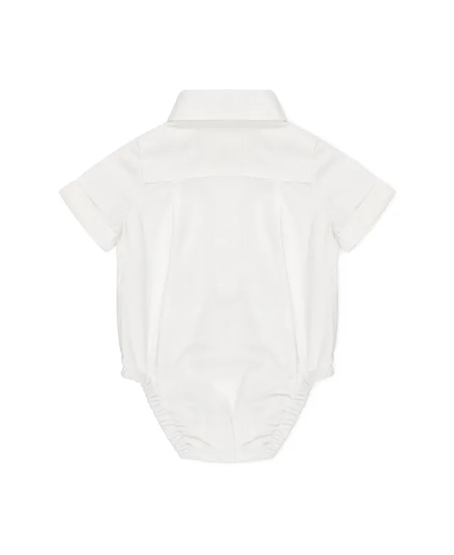 Hope and Henry Unisex Long Sleeve Button Down Bodysuit