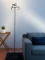 Brightech Halo Split 72" Led Torchiere Floor Lamp with Adjustable Head