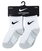 Nike Baby and Toddler Boys or Girls Multi Logo Socks, Pack of 6