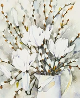 Laura Ashley Willow in Vase Framed Print Wall Art, 19.7" x 15.7"