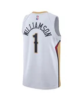Men's Nike Zion Williamson White New Orleans Pelicans Swingman Jersey - Association Edition