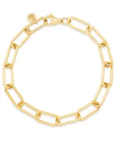 Lola Ade 18k Gold-Plated Stainless Steel Paperclip Chain Link Bracelet