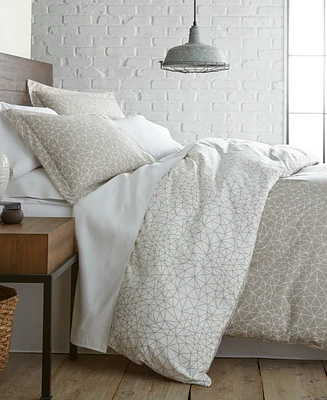 Southshore Fine Linens Geometric Maze Down Alternative 3-Pc. Comforter Set