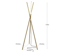 Brightech Stix 60" Dimmable Led Modern Tripod Floor Lamp