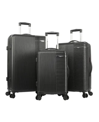 Travelers Club Basette 3-Pc. Hardside Luggage Set, Created for Macy's
