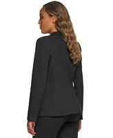 Calvin Klein One-Button Blazer, Regular and Petite Sizes