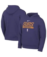 Men's Nike Purple Phoenix Suns 2022/23 Spotlight On-Court Practice Performance Pullover Hoodie