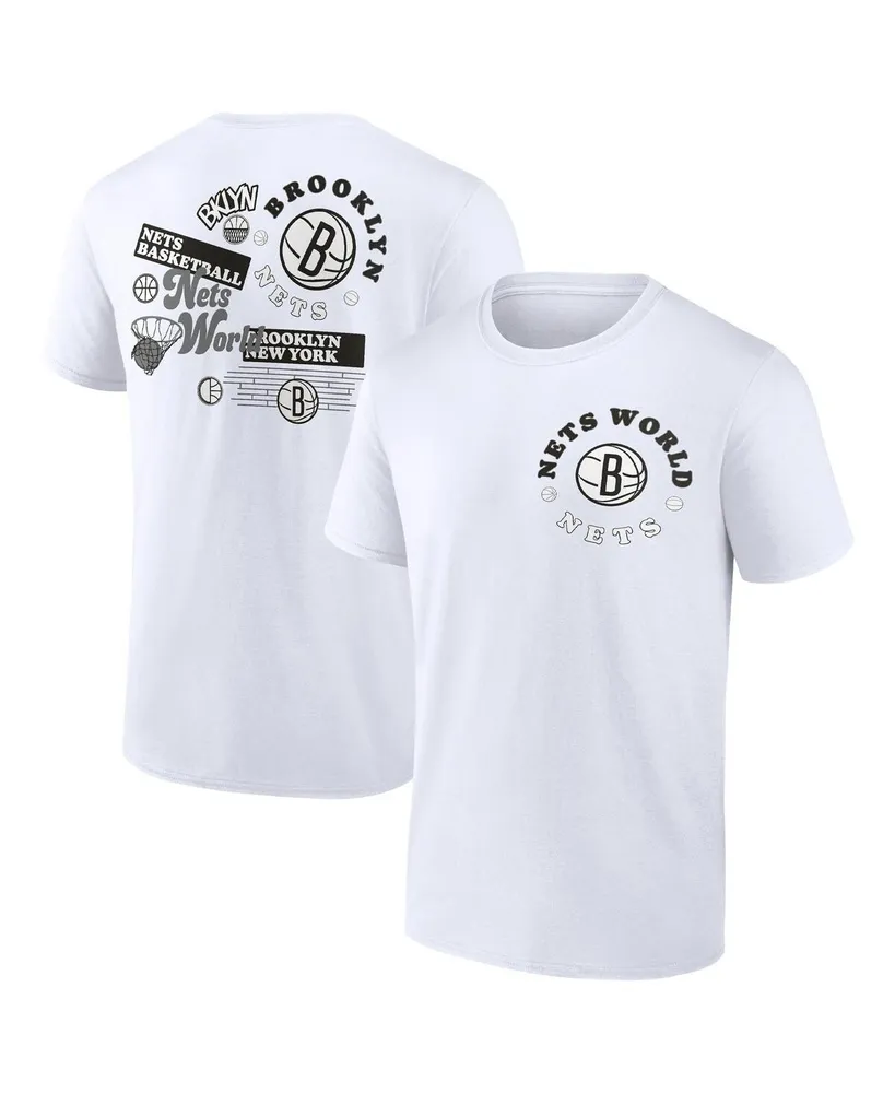 Men's Fanatics White Brooklyn Nets Street Collective T-shirt