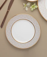 Noritake Noble Pearl Set Of 4 Salad Plates, 8-1/2"