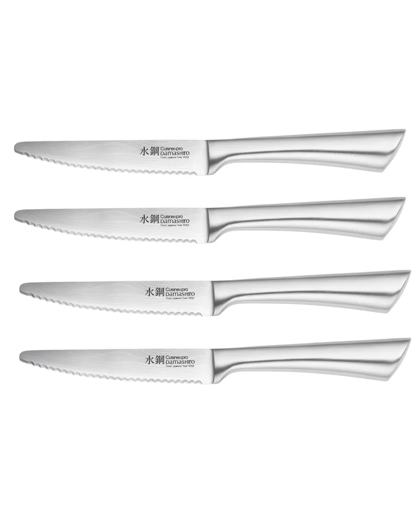 Cuisine::pro Damashiro 4.5" Steak Knife Set, 4 Piece