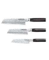 Cuisine::pro Damashiro Emperor Santoku Set, 3 Piece