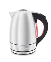 Chefman 1.7L Electric Kettle with Automatic Shutoff & Led Lights