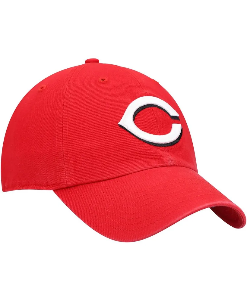 Men's Red Cincinnati Reds Home Clean Up Adjustable Hat