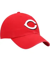 Men's Red Cincinnati Reds Home Clean Up Adjustable Hat