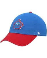 Men's '47 Brand Blue Miami Marlins City Connect Clean Up Adjustable Hat
