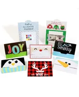 Big Dot of Happiness Assorted Holiday Cards - Christmas Money and Gift Card Holders - Set of 8 - Assorted Pre