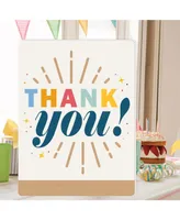 Thank You So Very Much - Gratitude Giant Greeting Card - Shaped Jumborific Card