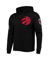 Men's Pro Standard Black Toronto Raptors Chenille Team Pullover Hoodie